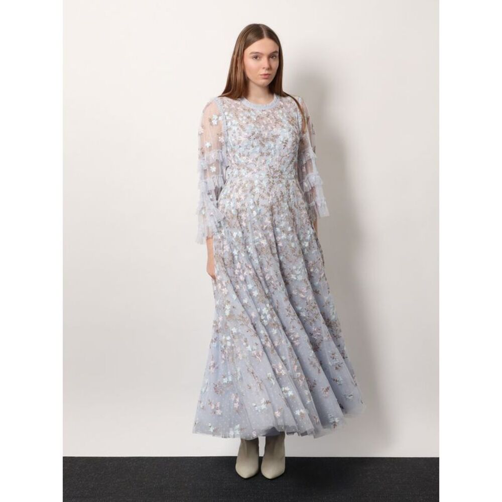 Needle & Thread Women Embroidered Tulle Long Dress - Picture 2 of 5
